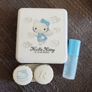 Vintage Hello Kitty contact lens case